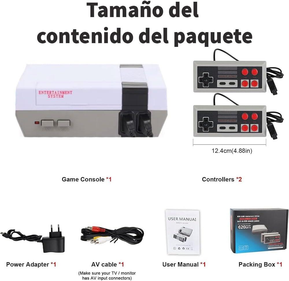 Mini consola Retro 620 Juegos