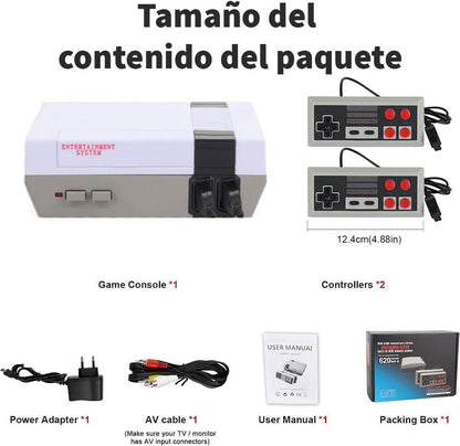 Mini consola Retro 620 Juegos
