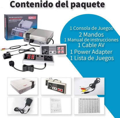Mini consola Retro 620 Juegos